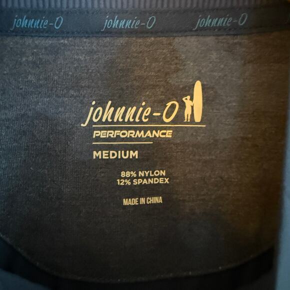 Johnnie-O | Blue Culbertson Performance Mixed Media Vest Golf Vest | Medium - Picture 3 of 4